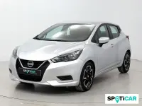 Usado Nissan Micra Acenta 92 CV (67 kW) 2022 Gris Utilitario