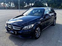 Usado Mercedes C220 194 CV (142 kW) 2018 Azul Familiar