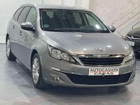 Usado Peugeot 308 SW Active 120 CV (88 kW) 2016 Gris Familiar