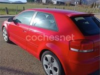 Usado Audi A3 Ambiente 140 CV (102 kW) 2007 Rojo Utilitario