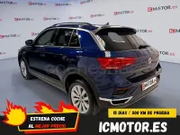 Usado VW T-Roc Advance 150 CV (110 kW) 2018 Azul SUV