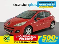 Usado Peugeot 207 Sport 95 CV (69 kW) 2010 Rojo