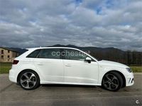 Usado Audi A3 S-Line 125 CV (91 kW) 2016 Blanco Berlina
