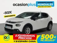 Usado Citroën C3 Feel 82 CV (60 kW) 2018 Blanco Utilitario