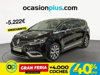 Usado Renault Espace Zen 160 CV (117 kW) 2018 Negro Monovolumen
