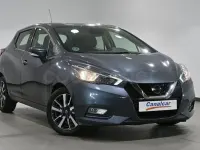 Usado Nissan Micra Acenta 90 CV (66 kW) 2017 Gris / plata Utilitario