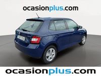 Usado Skoda Fabia 75 CV (55 kW) 2018 Azul Utilitario