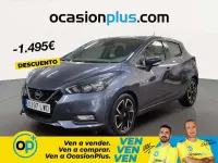 Usado Nissan Micra Acenta 92 CV (67 kW) 2022 Gris Utilitario