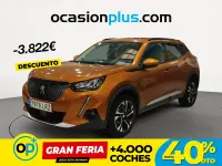 Usado Peugeot 2008 Allure 130 CV (95 kW) 2021 Naranja SUV