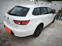 Usado Seat Leon ST CONNECT 110 CV (80 kW) 2016 Blanco Familiar
