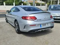 Usado Mercedes C220 AMG line 170 CV (125 kW) 2016 Gris / plata Coupe