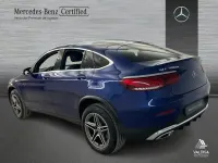 Usado Mercedes GLC300e AMG line 306 CV (225 kW) 2021 Azul brillante SUV