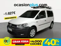 Usado VW Caddy 102 CV (75 kW) 2020 Blanco Monovolumen
