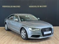 Usado Audi A6 177 CV (130 kW) 2014 Gris / plata Berlina