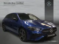 Usado Mercedes CLA250e AMG line 163 CV (119 kW) 2024 Azul denim metalizado Coupe