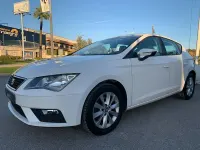 Usado Seat Leon Style 115 CV (84 kW) 2017 Blanco Berlina