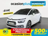 Usado Citroën C4 Feel 120 CV (88 kW) 2018 Blanco Monovolumen
