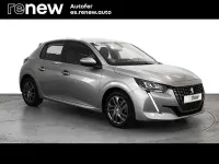 Usado Peugeot 208 Active 100 CV (73 kW) 2021 Gris Utilitario
