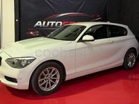 Usado BMW 114 102 CV (75 kW) 2013 Blanco Utilitario