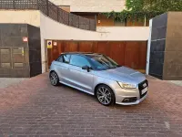 Usado Audi A1 95 CV (69 kW) 2016 Gris / plata Utilitario