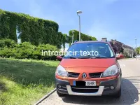 Usado Renault Scenic E-Tech 105 CV (77 kW) 2008 Naranja Monovolumen