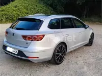 Usado Seat Leon ST FR 184 CV (135 kW) 2017 Gris / plata Familiar