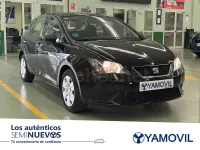 Usado Seat Ibiza Reference 90 CV (66 kW) 2015 Negro Berlina