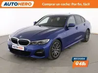 Usado BMW 320e M Sport 190 CV (139 kW) 2022 Azul Berlina