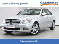 Usado Mercedes C200 Avantgarde 184 CV (135 kW) 2008 Plateado Berlina