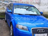 Usado Audi A3 Attraction 105 CV (77 kW) 2005 Azul Berlina