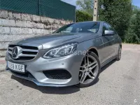 Usado Mercedes E300 231 CV (169 kW) 2014 Gris / plata Berlina