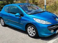 Usado Peugeot 207 110 CV (80 kW) 2007 Azul Berlina
