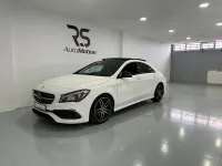 Usado Mercedes CLA220 170 CV (125 kW) 2018 Blanco Berlina