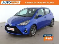 Usado Toyota Yaris Hybrid Active 101 CV (74 kW) 2018 Azul Berlina