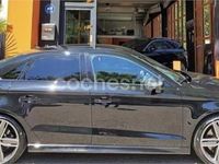 Usado Audi S3 300 CV (220 kW) 2014 Negro Berlina