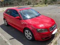 Usado Audi A3 Ambition 150 CV (110 kW) 2005 Rojo Utilitario