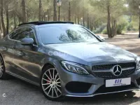 Usado Mercedes C250 204 CV (150 kW) 2016 Gris / plata Coupe