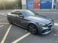 Usado Mercedes C200 136 CV (100 kW) 2019 Gris / plata Berlina