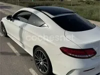 Używany Mercedes C220 170 KM (125 kW) 2017 Biały Coupe