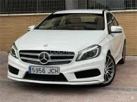 Usado Mercedes A180 AMG line 109 CV (80 kW) 2015 Blanco Utilitario