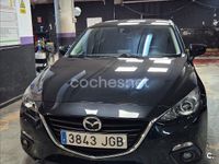 Usado Mazda 3 Luxury 120 CV (88 kW) 2015 Negro Berlina