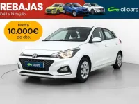 Usado Hyundai i20 75 CV (55 kW) 2019 Blanco Utilitario