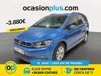 Usado VW Touran Business 122 CV (89 kW) 2021 Azul Monovolumen
