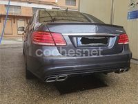 Usado Mercedes E250 Avantgarde 204 CV (150 kW) 2009 Gris / plata Berlina