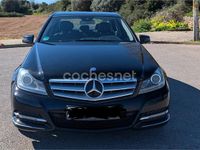 Usado Mercedes C220 Avantgarde 170 CV (125 kW) 2012 Negro Berlina