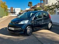 Usado Peugeot 107 54 CV (39 kW) 2007 Negro Utilitario