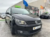 Usado VW Touran Sportline 177 CV (130 kW) 2014 Negro Monovolumen