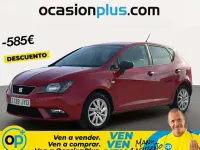 Usado Seat Ibiza Reference 75 CV (55 kW) 2017 Rojo Utilitario