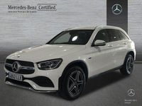 Usado Mercedes GLC300e AMG line 306 CV (225 kW) 2021 Blanco polar