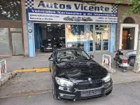Usado BMW 116 116 CV (85 kW) 2016 Negro Utilitario
